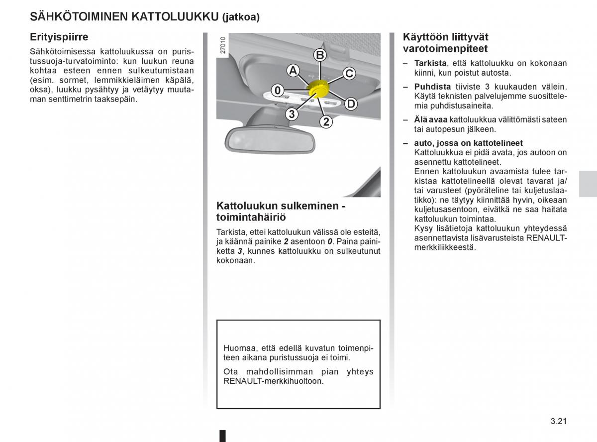 Renault Clio IV 4 omistajan kasikirja / page 165