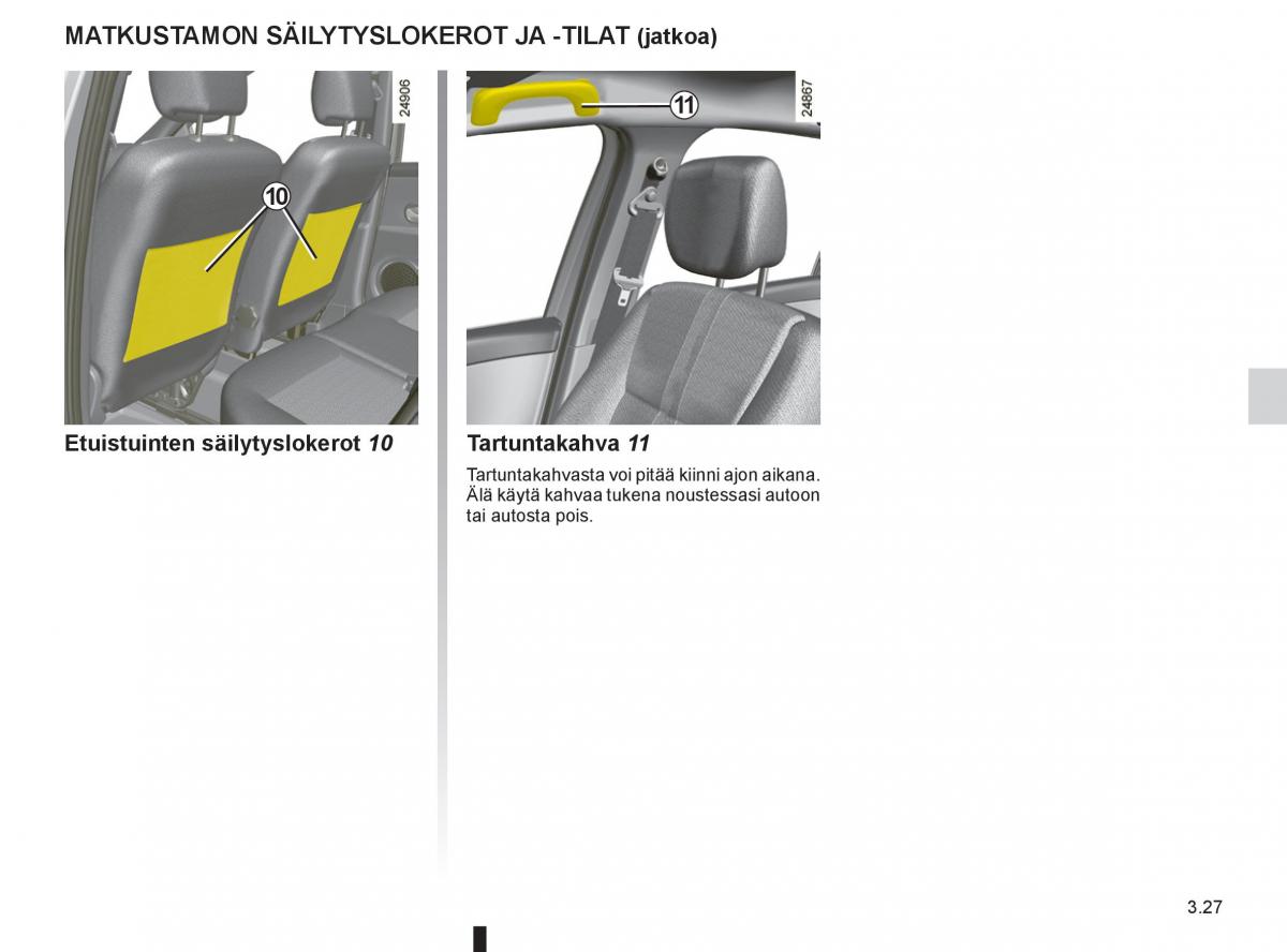 Renault Clio IV 4 omistajan kasikirja / page 171