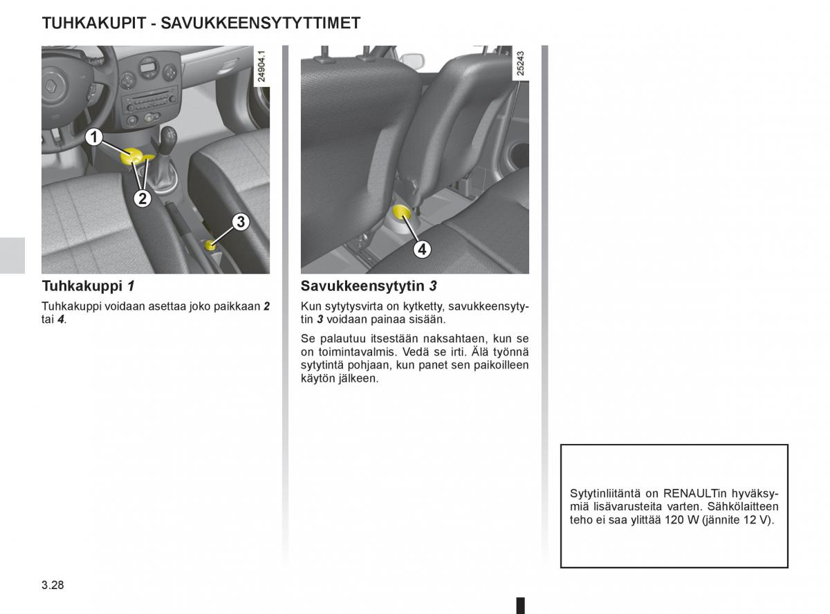 Renault Clio IV 4 omistajan kasikirja / page 172