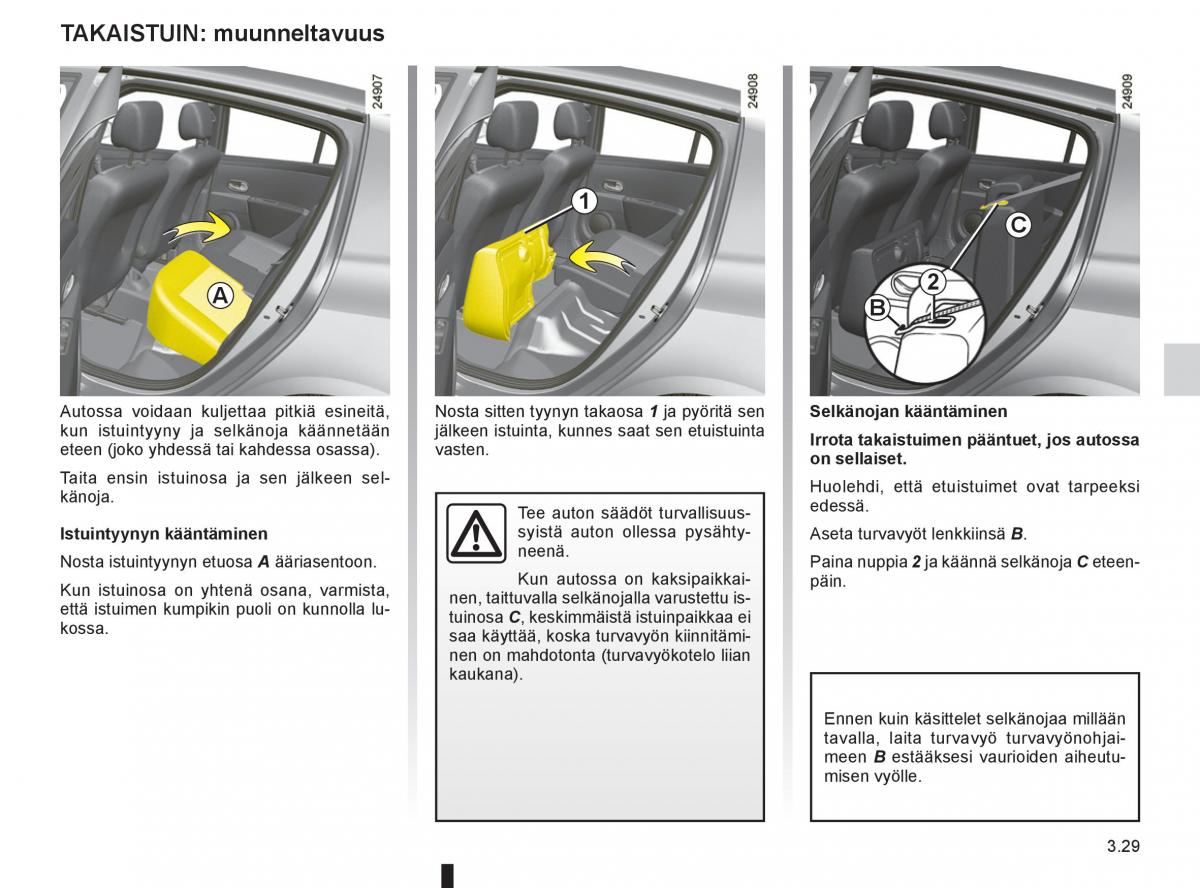 Renault Clio IV 4 omistajan kasikirja / page 173