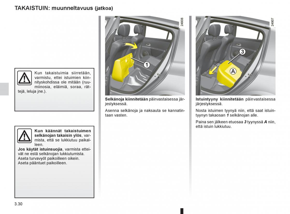 Renault Clio IV 4 omistajan kasikirja / page 174