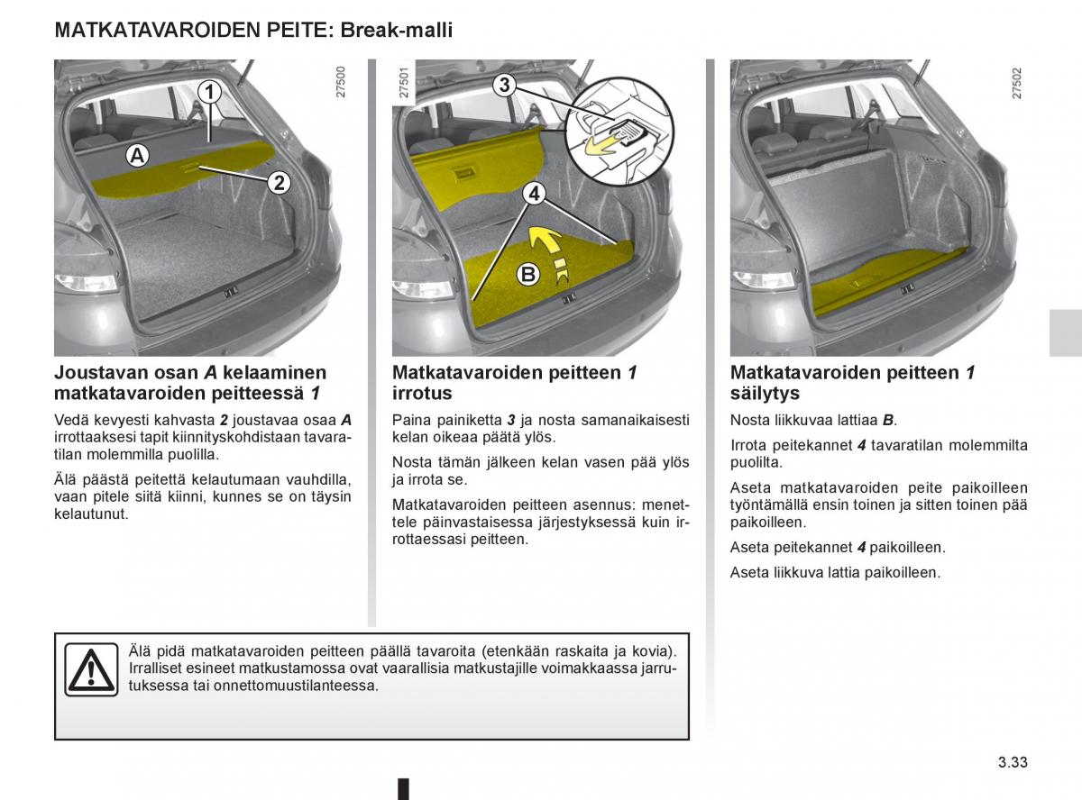 Renault Clio IV 4 omistajan kasikirja / page 177