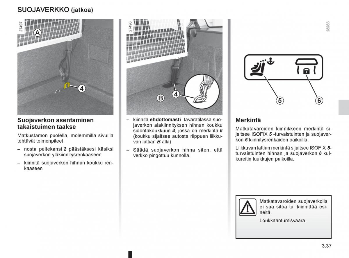 Renault Clio IV 4 omistajan kasikirja / page 181