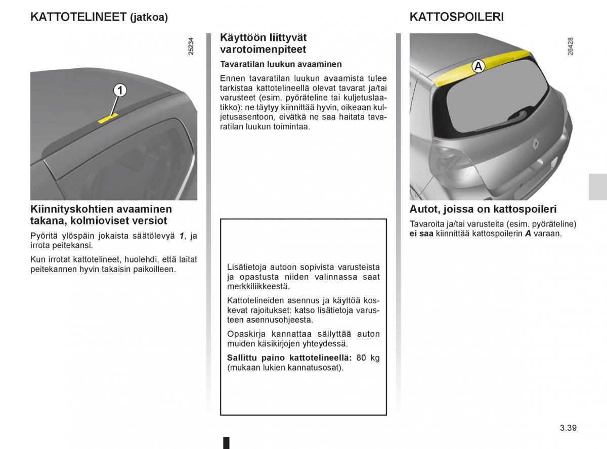 Renault Clio IV 4 omistajan kasikirja / page 183