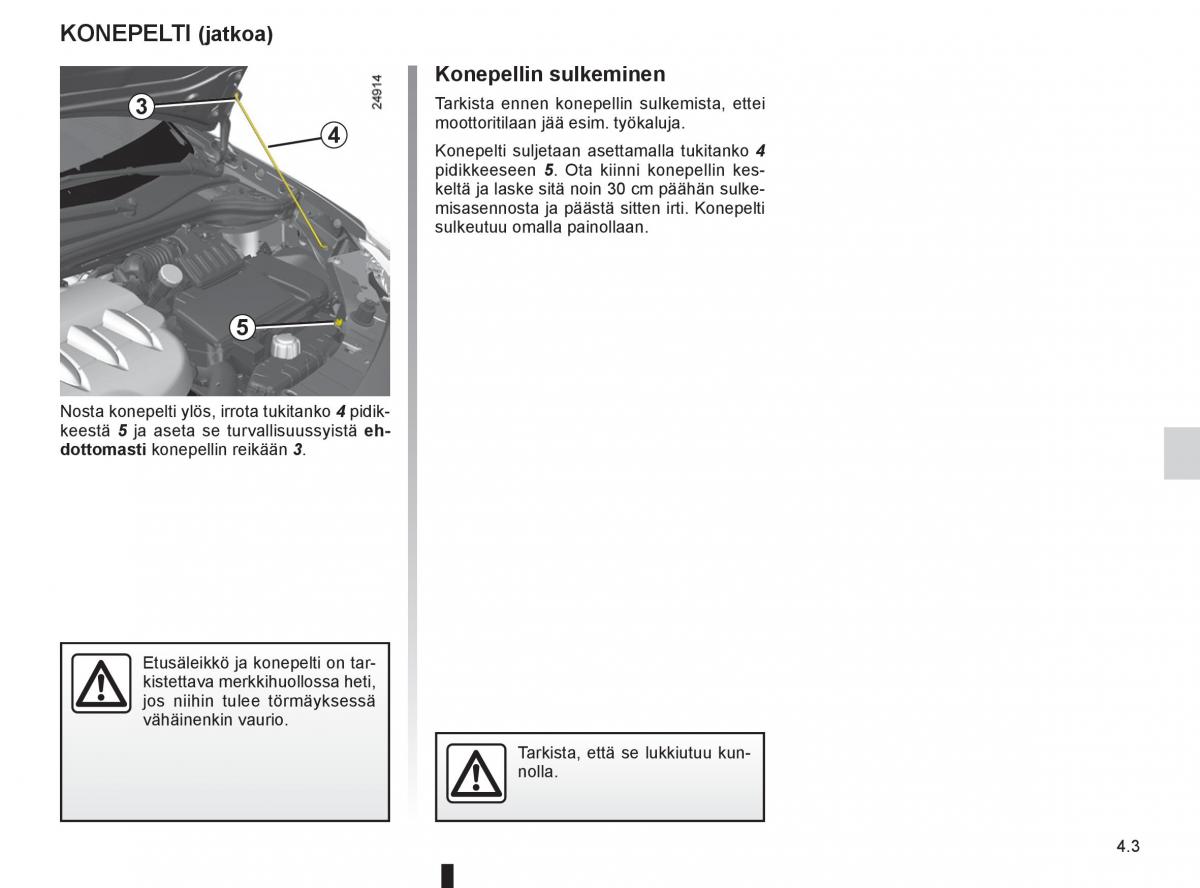 Renault Clio IV 4 omistajan kasikirja / page 187