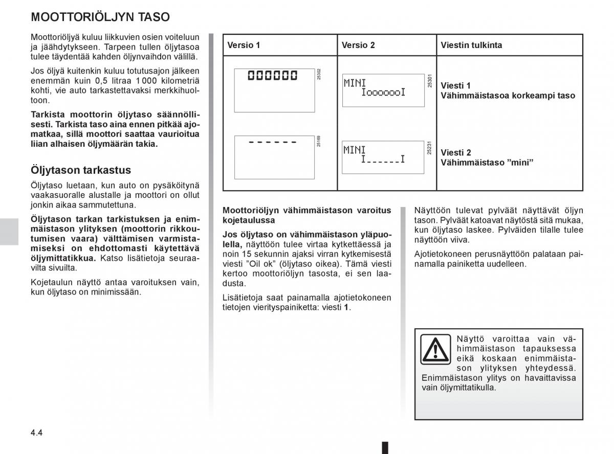 Renault Clio IV 4 omistajan kasikirja / page 188