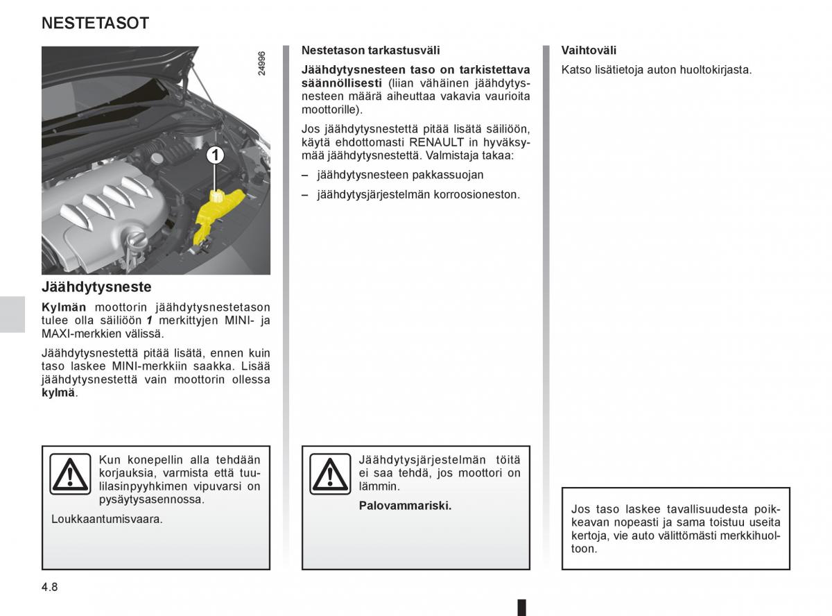 Renault Clio IV 4 omistajan kasikirja / page 192