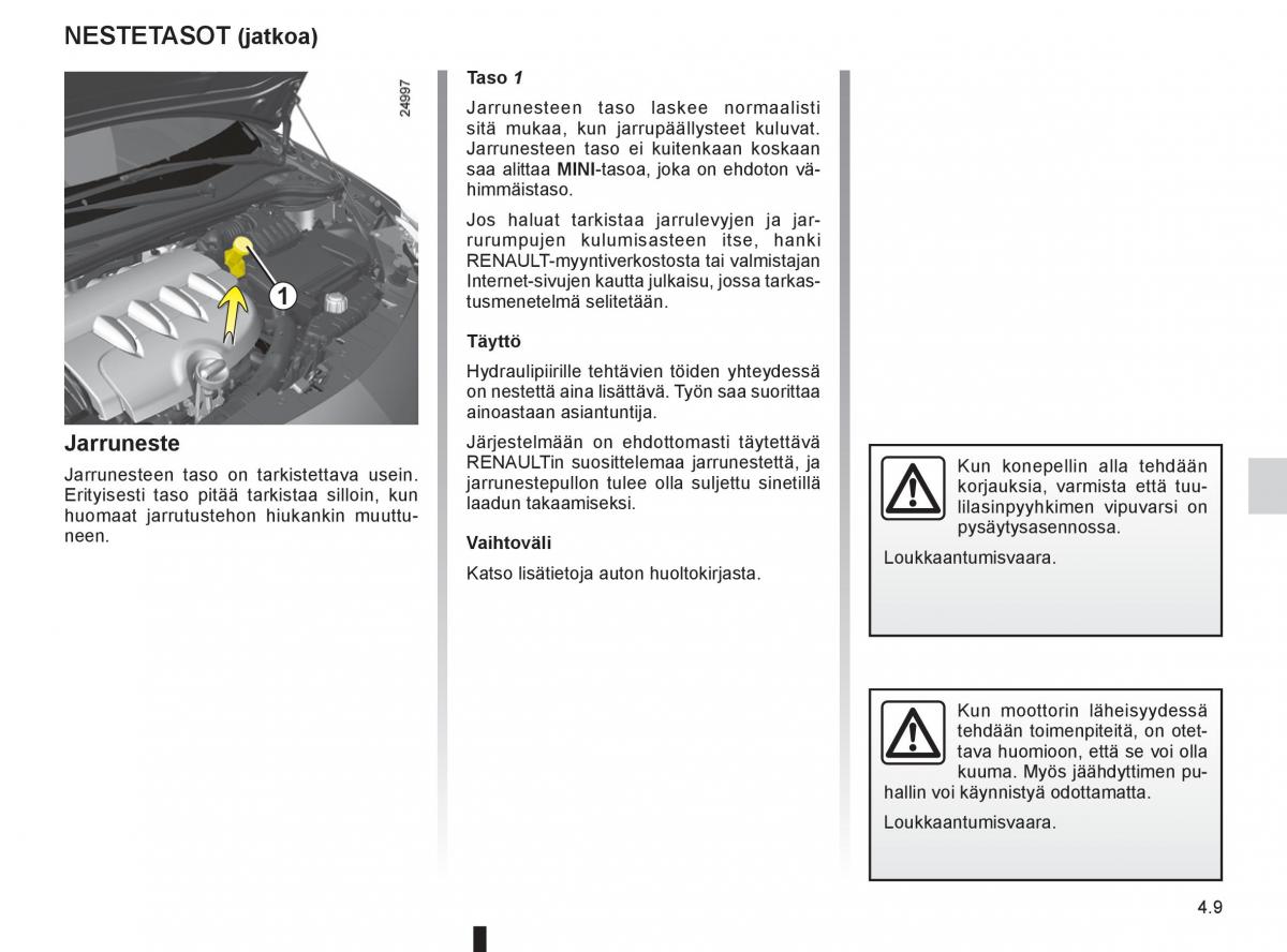 Renault Clio IV 4 omistajan kasikirja / page 193