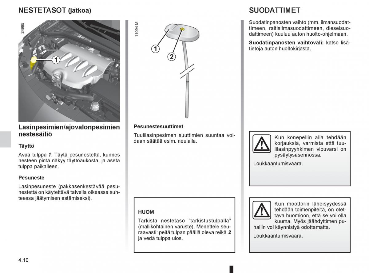 Renault Clio IV 4 omistajan kasikirja / page 194