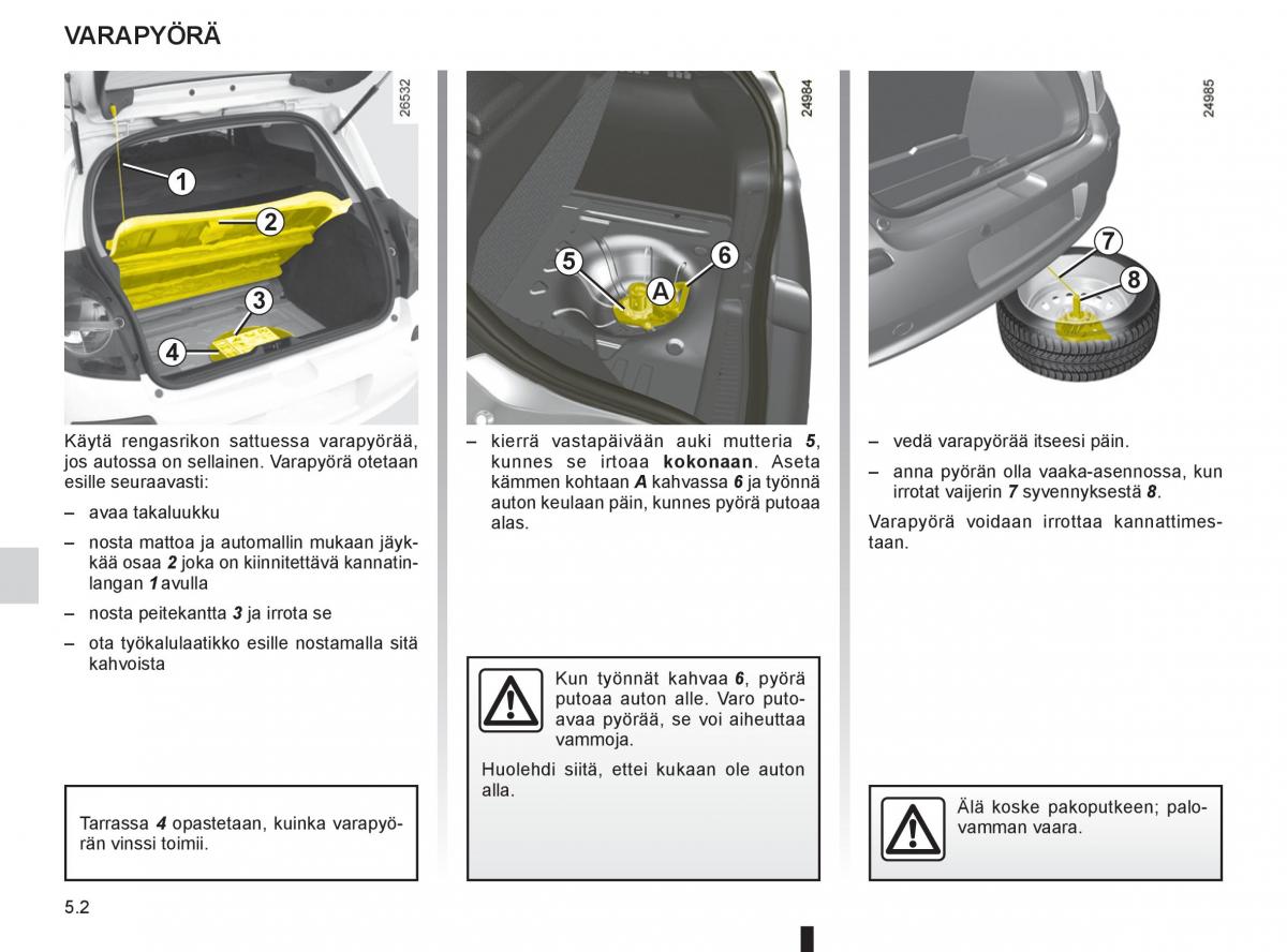 Renault Clio IV 4 omistajan kasikirja / page 200