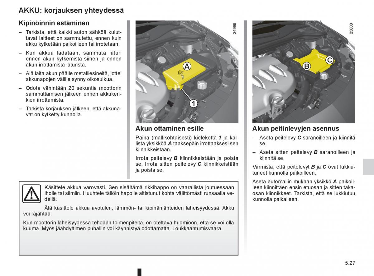 Renault Clio IV 4 omistajan kasikirja / page 225