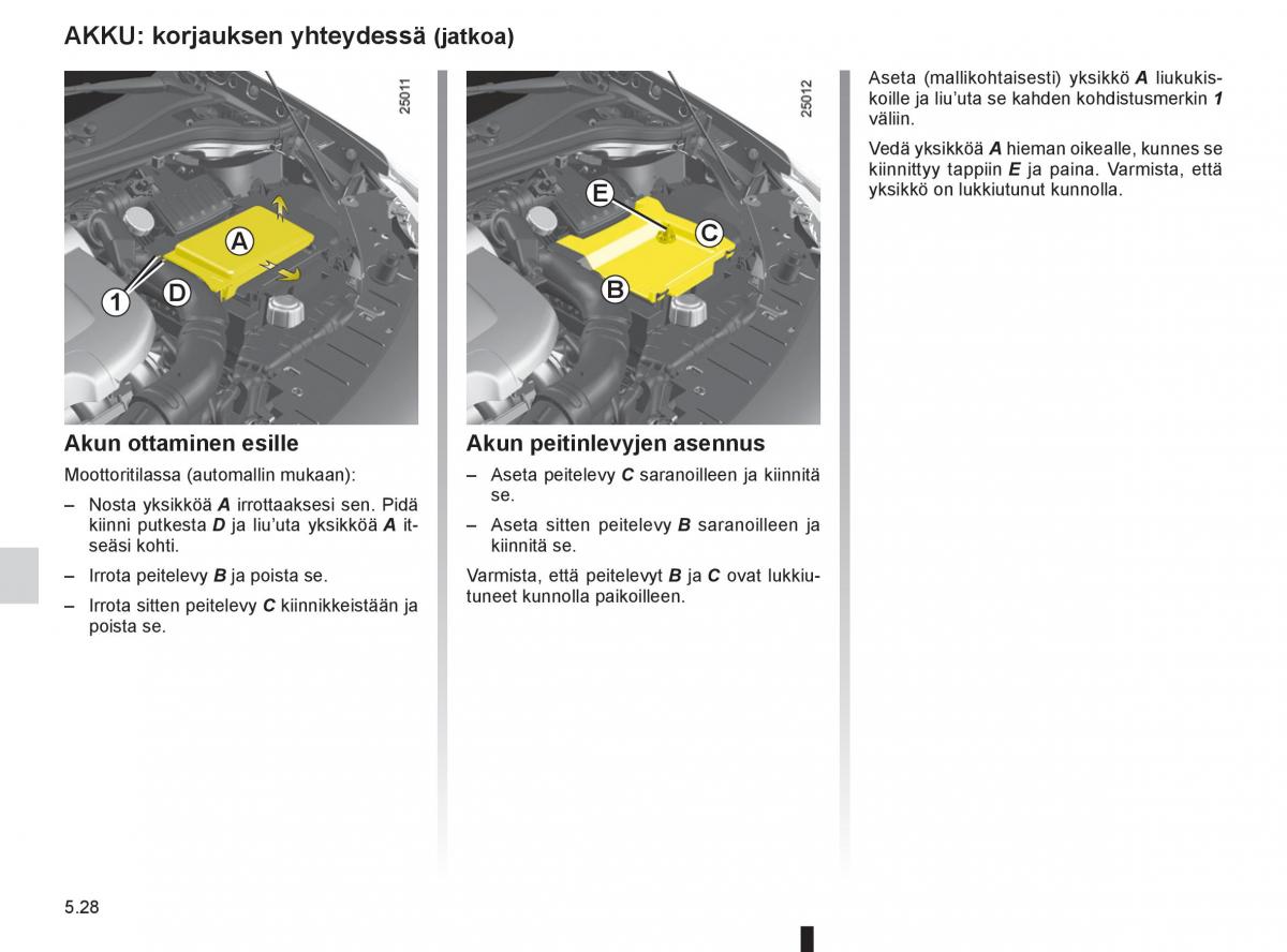 Renault Clio IV 4 omistajan kasikirja / page 226