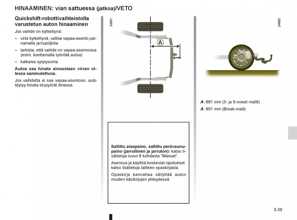 Renault Clio IV 4 omistajan kasikirja / page 237