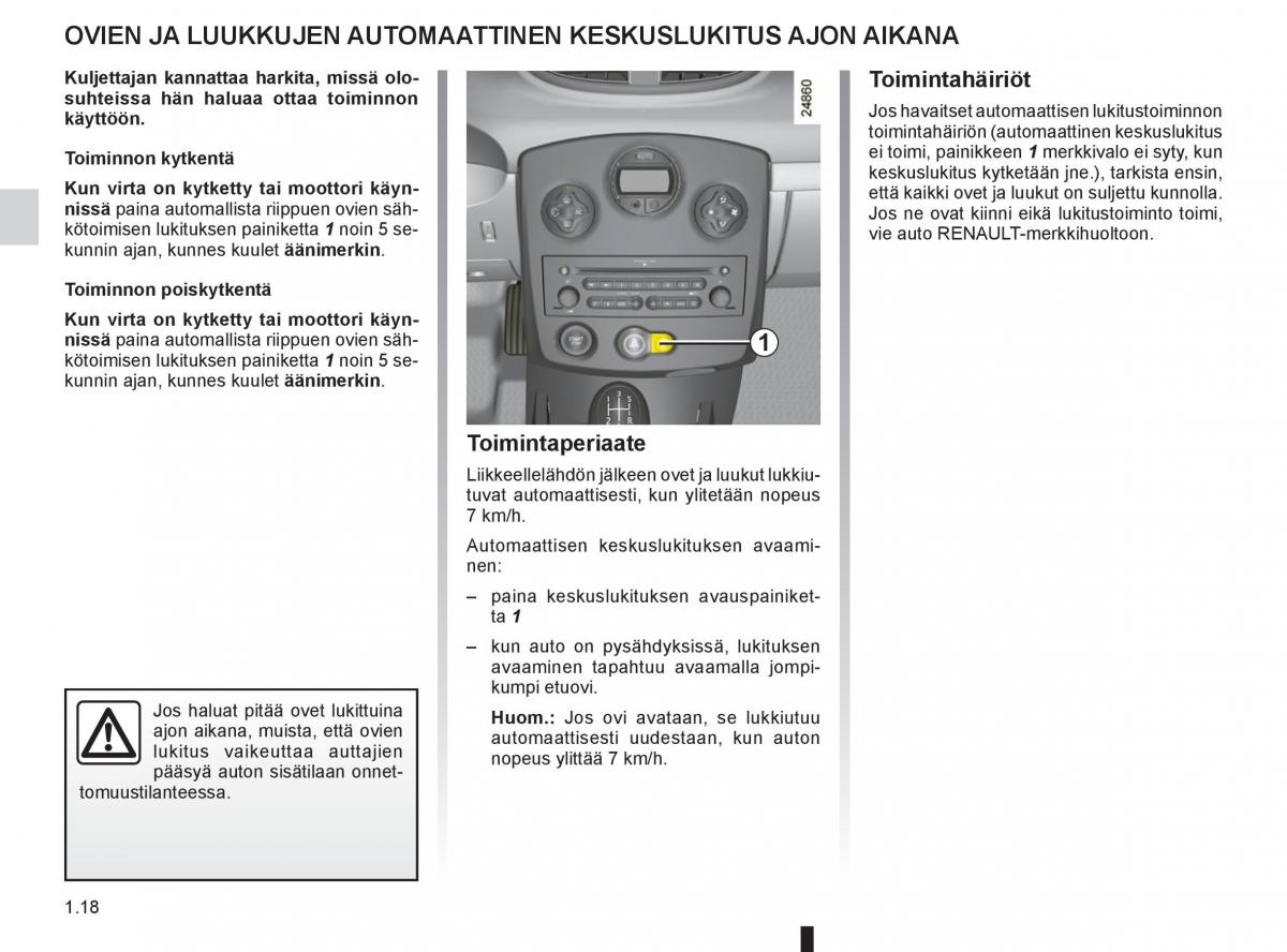 Renault Clio IV 4 omistajan kasikirja / page 26