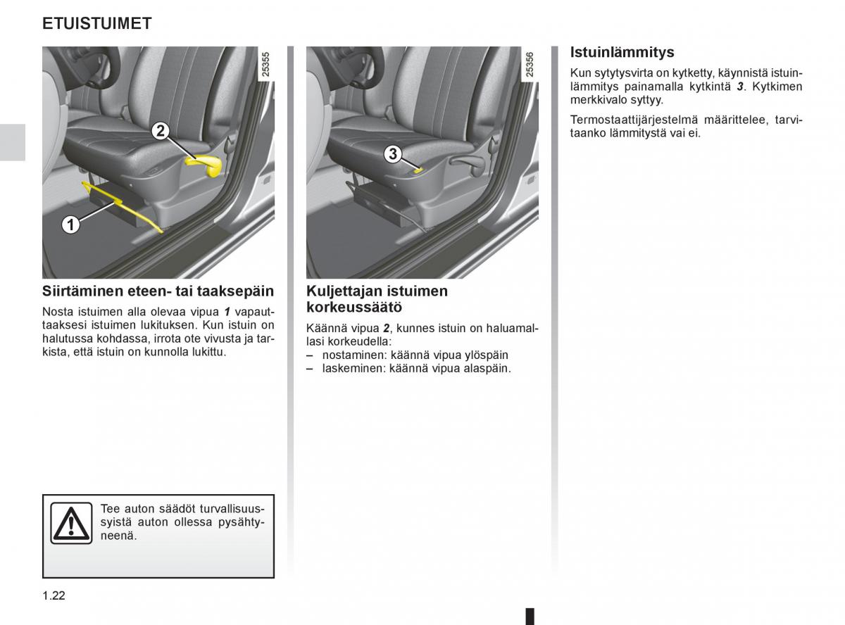 Renault Clio IV 4 omistajan kasikirja / page 30