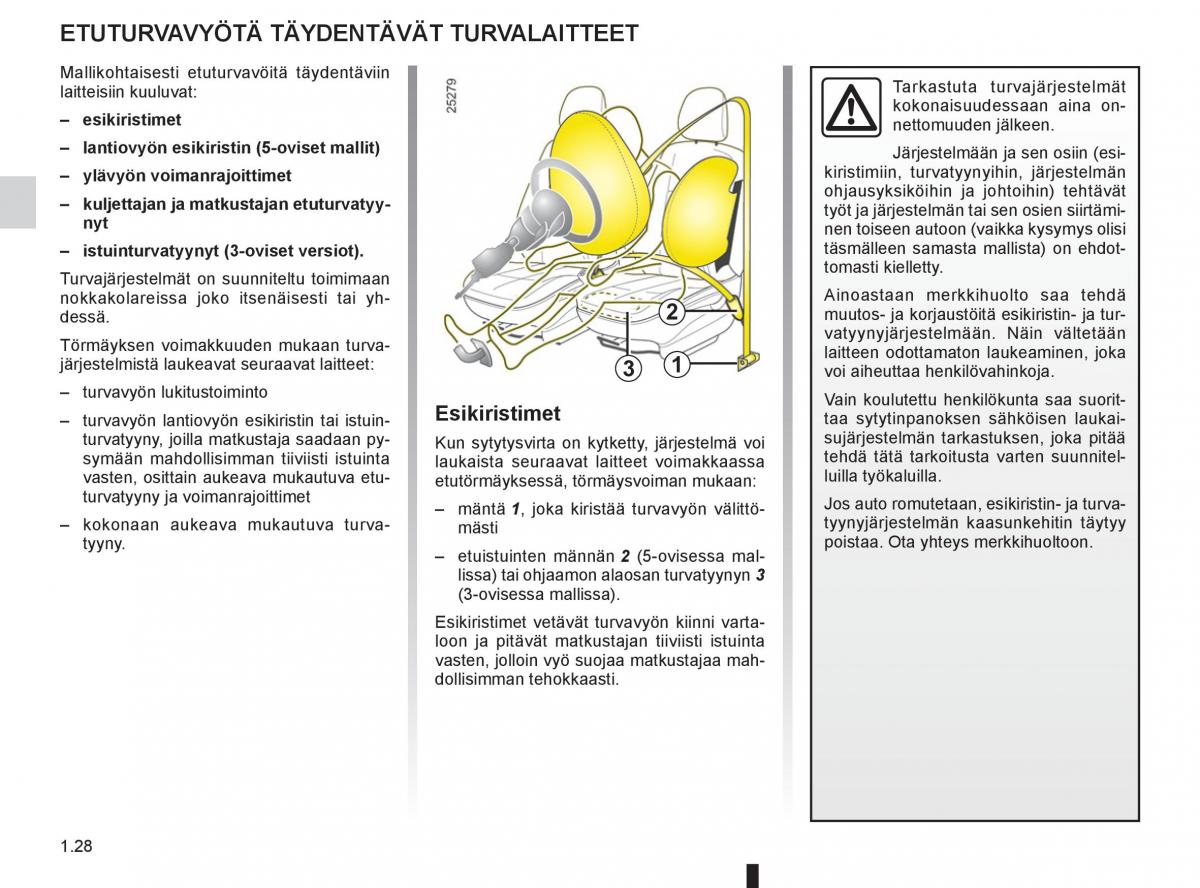 Renault Clio IV 4 omistajan kasikirja / page 36