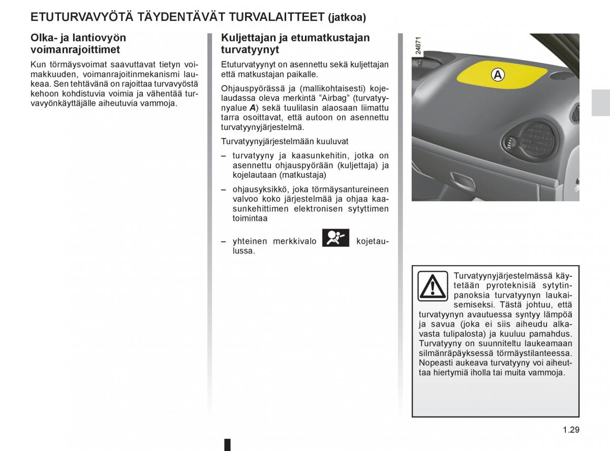 Renault Clio IV 4 omistajan kasikirja / page 37