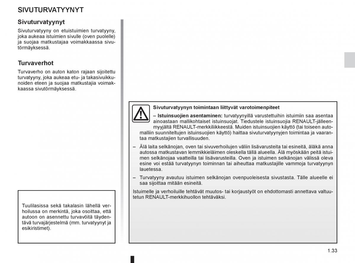 Renault Clio IV 4 omistajan kasikirja / page 41