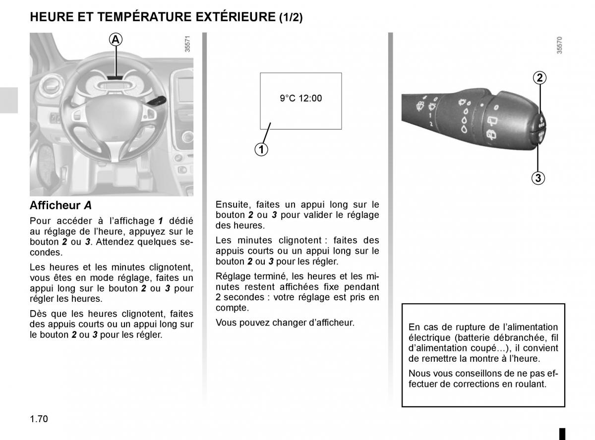 Renault Clio IV 4 manuel du proprietaire / page 76