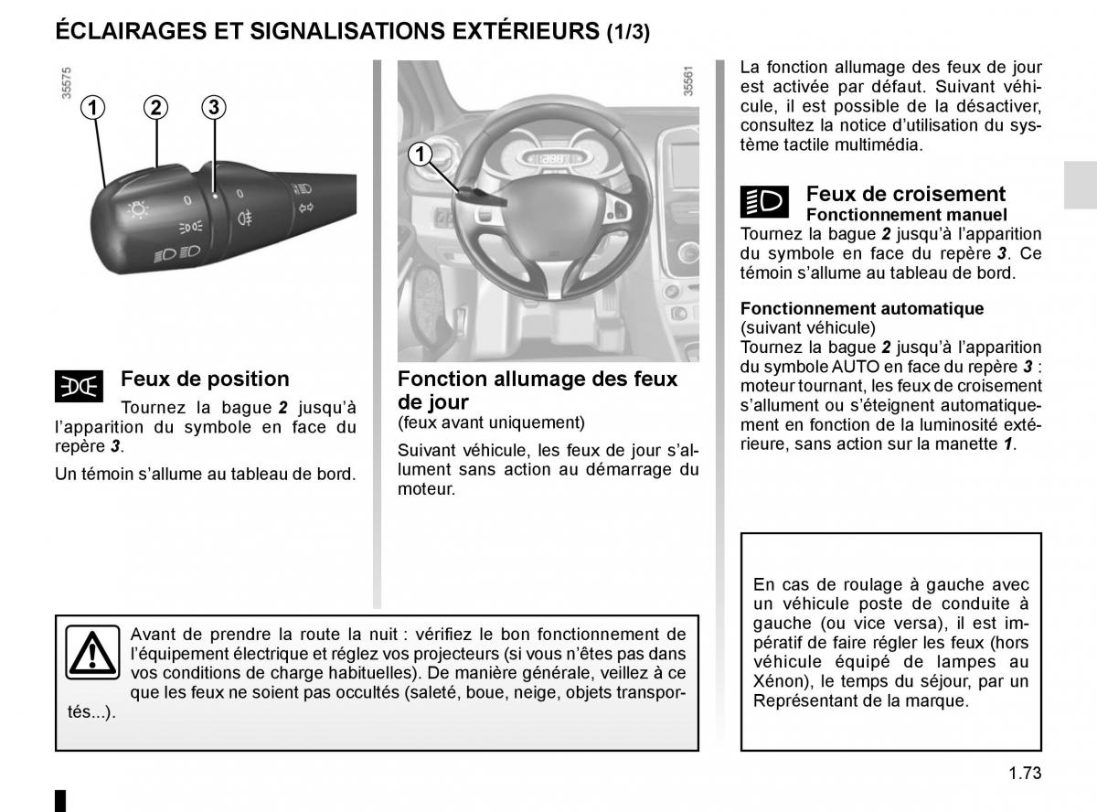 Renault Clio IV 4 manuel du proprietaire / page 79