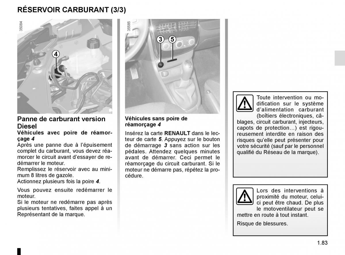 Renault Clio IV 4 manuel du proprietaire / page 89