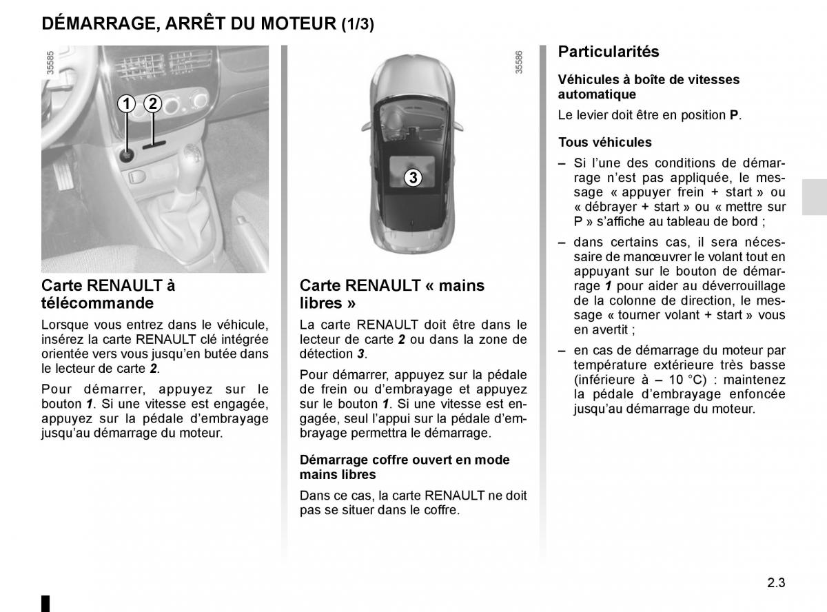 Renault Clio IV 4 manuel du proprietaire / page 93