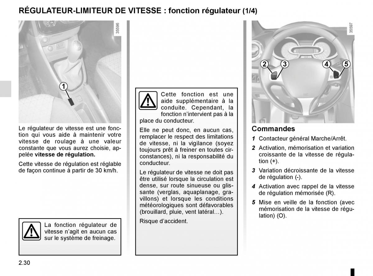 Renault Clio IV 4 manuel du proprietaire / page 120