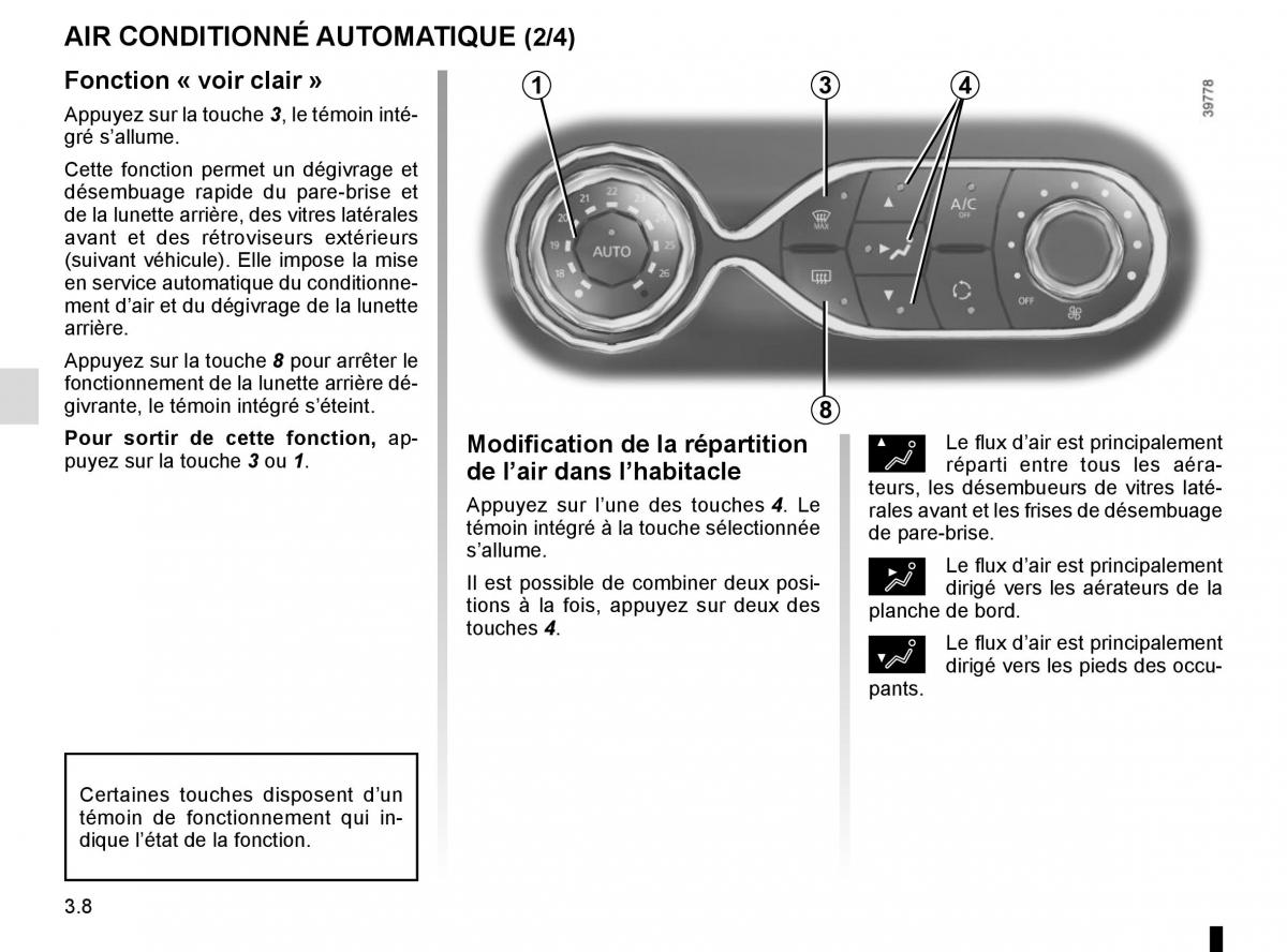 Renault Clio IV 4 manuel du proprietaire / page 138