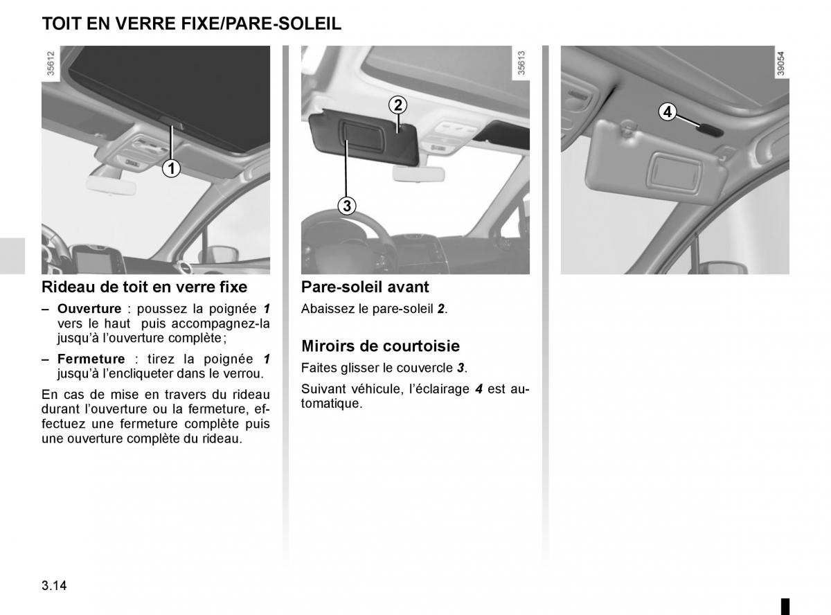 Renault Clio IV 4 manuel du proprietaire / page 144