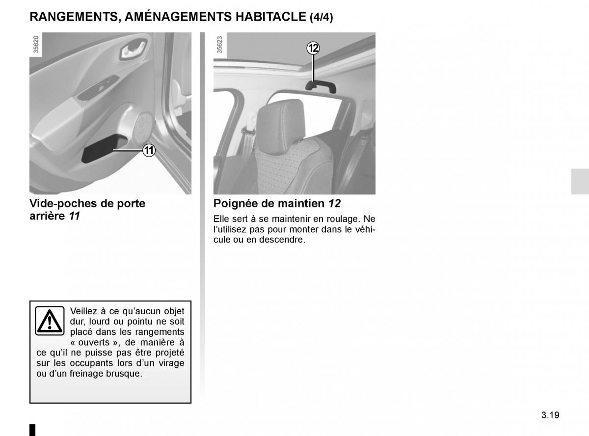 Renault Clio IV 4 manuel du proprietaire / page 149