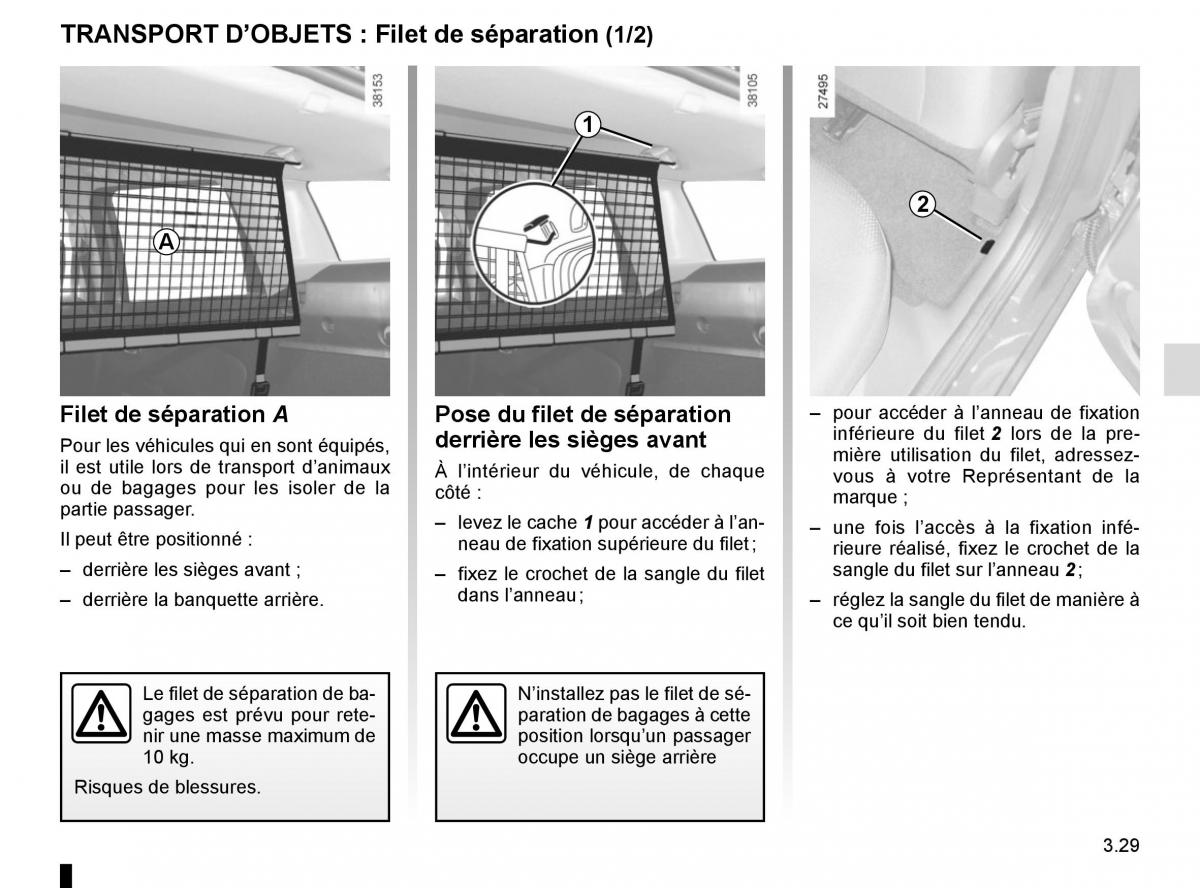 Renault Clio IV 4 manuel du proprietaire / page 159