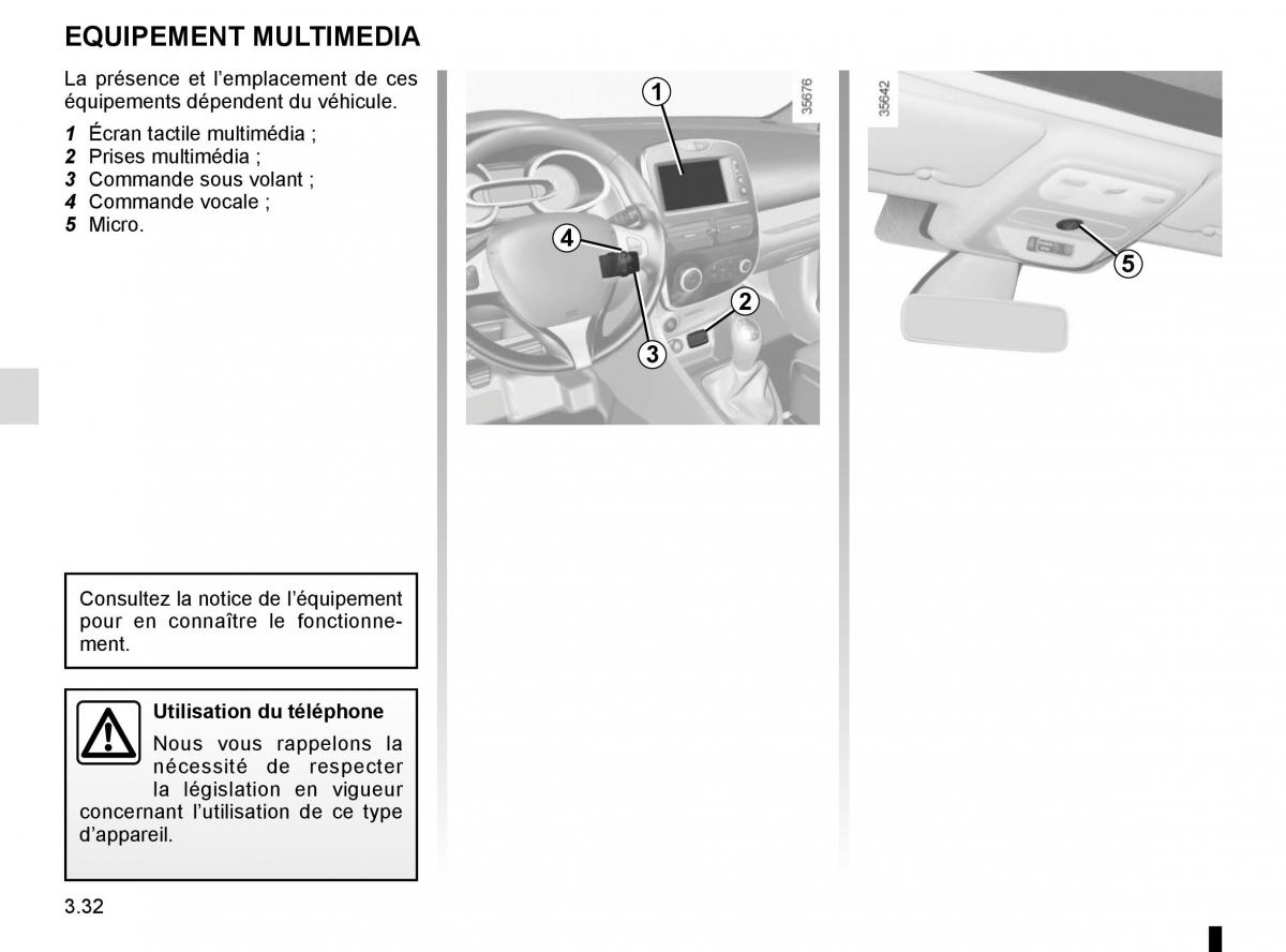 Renault Clio IV 4 manuel du proprietaire / page 162