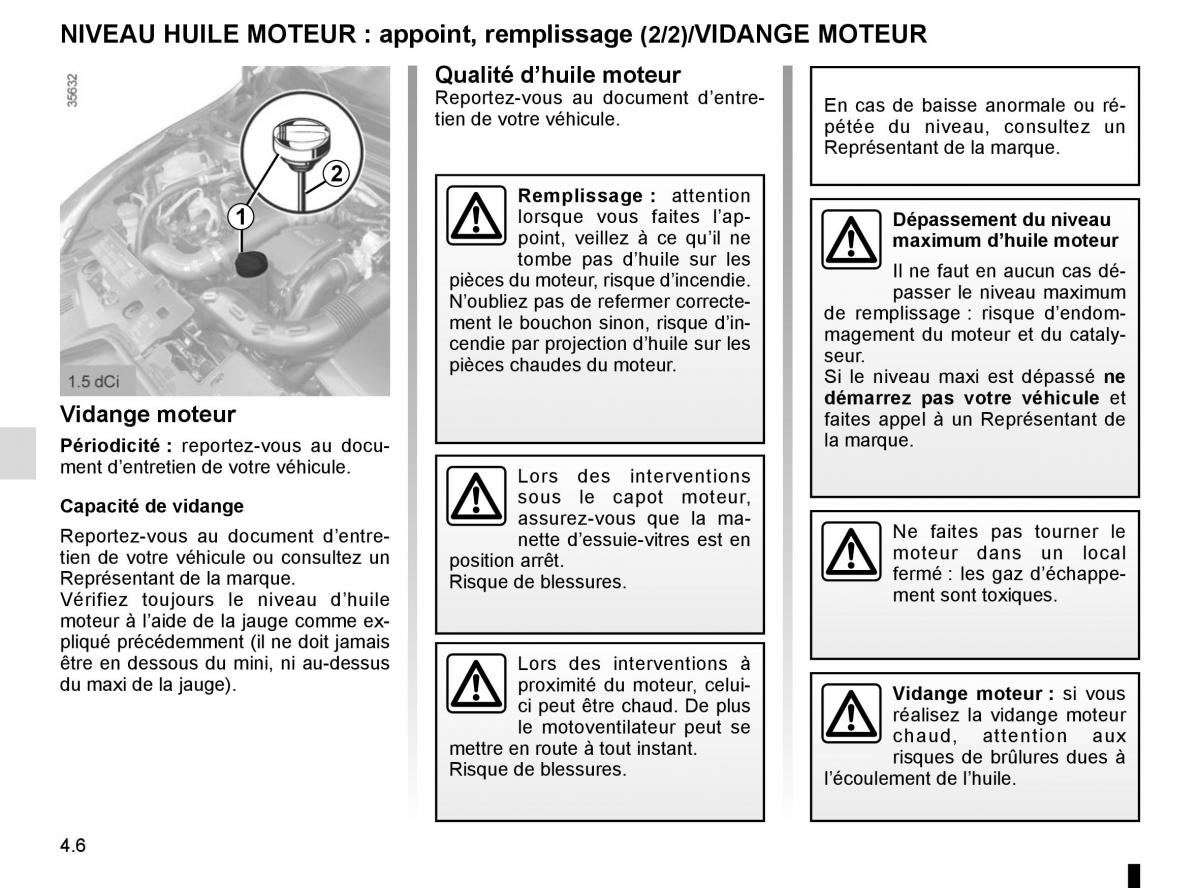 Renault Clio IV 4 manuel du proprietaire / page 168