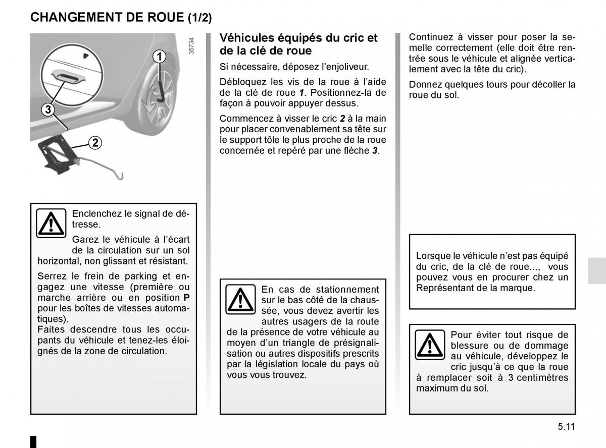 Renault Clio IV 4 manuel du proprietaire / page 189