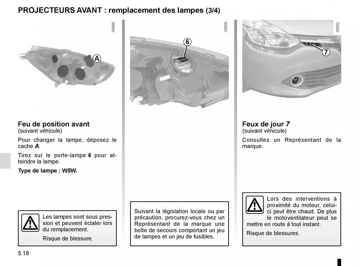 Renault Clio IV 4 manuel du proprietaire / page 196