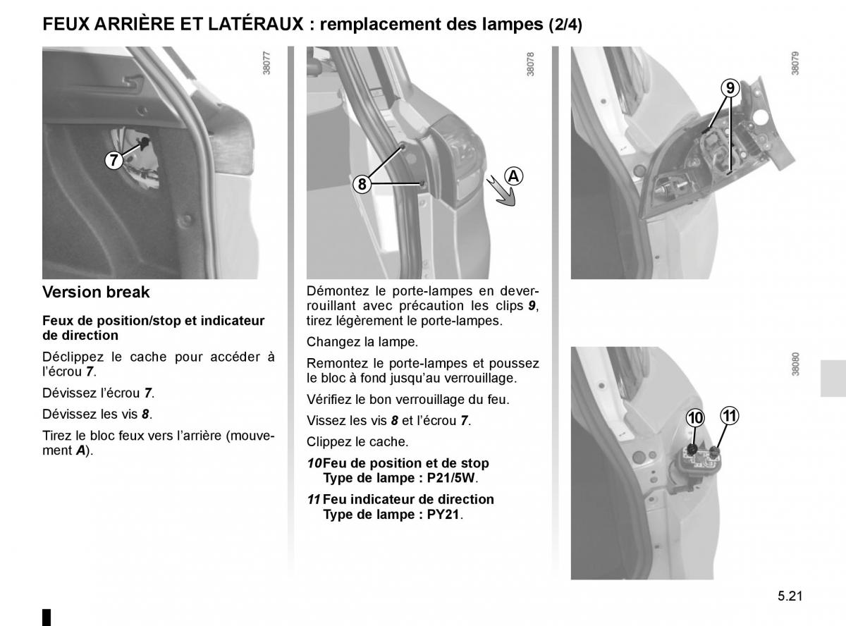 Renault Clio IV 4 manuel du proprietaire / page 199