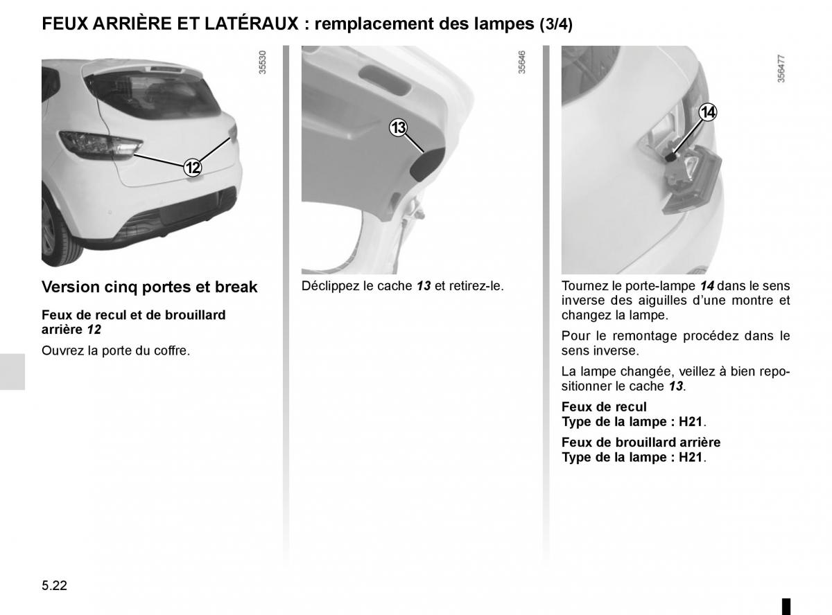 Renault Clio IV 4 manuel du proprietaire / page 200