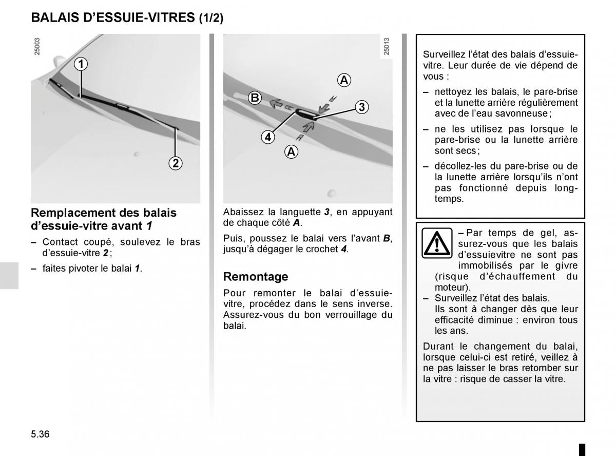 Renault Clio IV 4 manuel du proprietaire / page 214