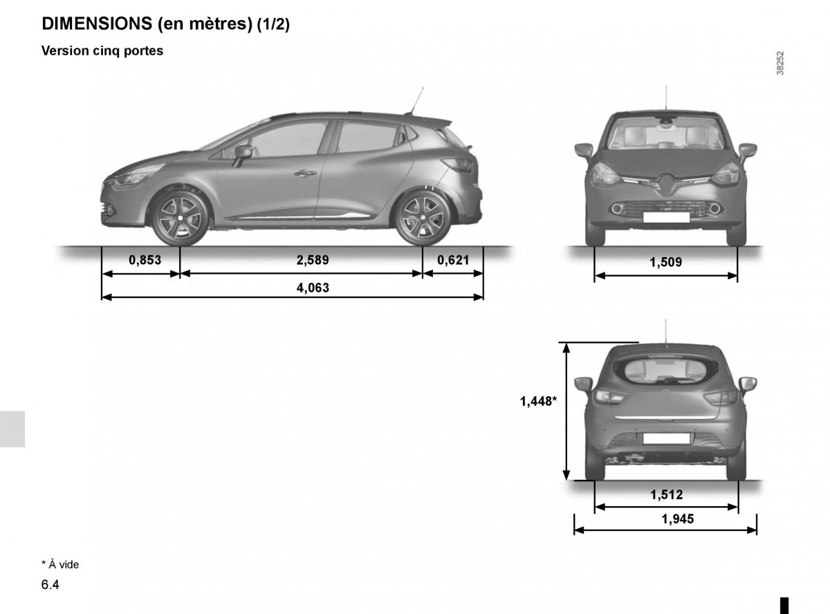 Renault Clio IV 4 manuel du proprietaire / page 228