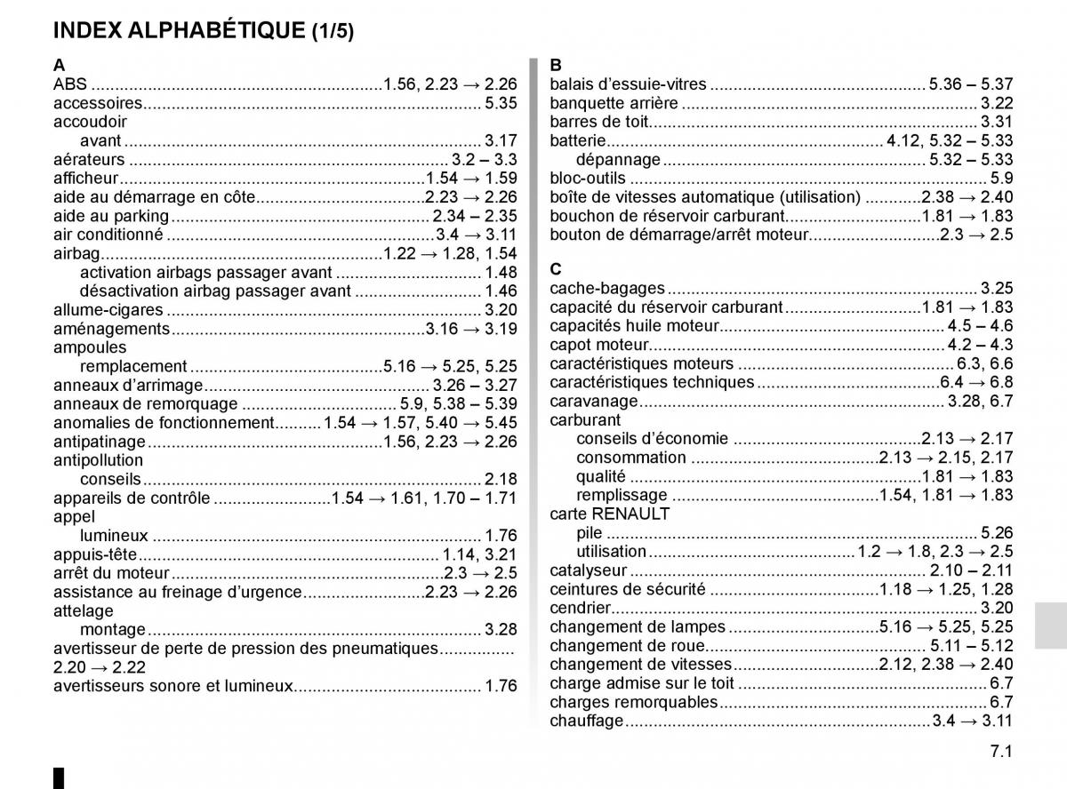 Renault Clio IV 4 manuel du proprietaire / page 245