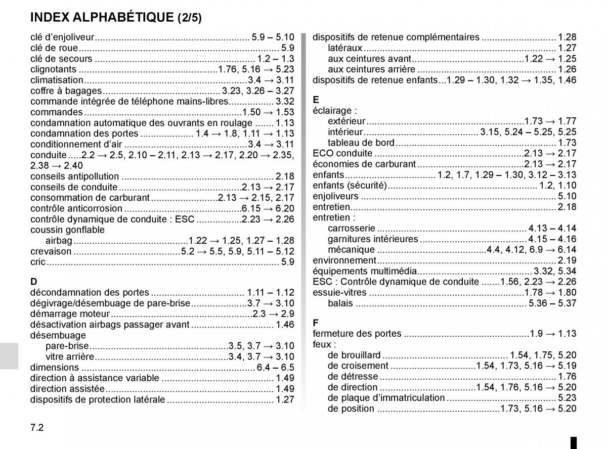 Renault Clio IV 4 manuel du proprietaire / page 246