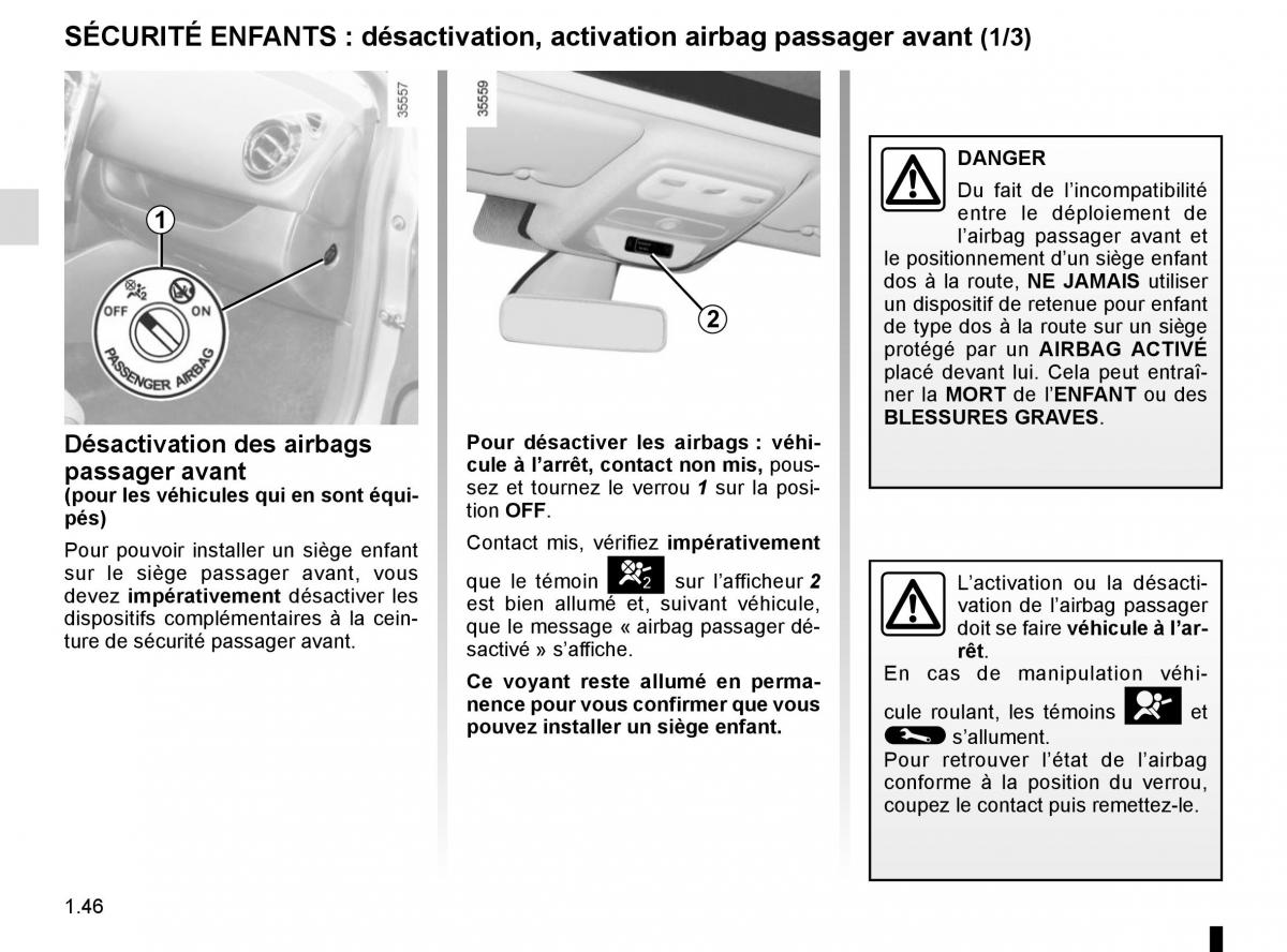 Renault Clio IV 4 manuel du proprietaire / page 52