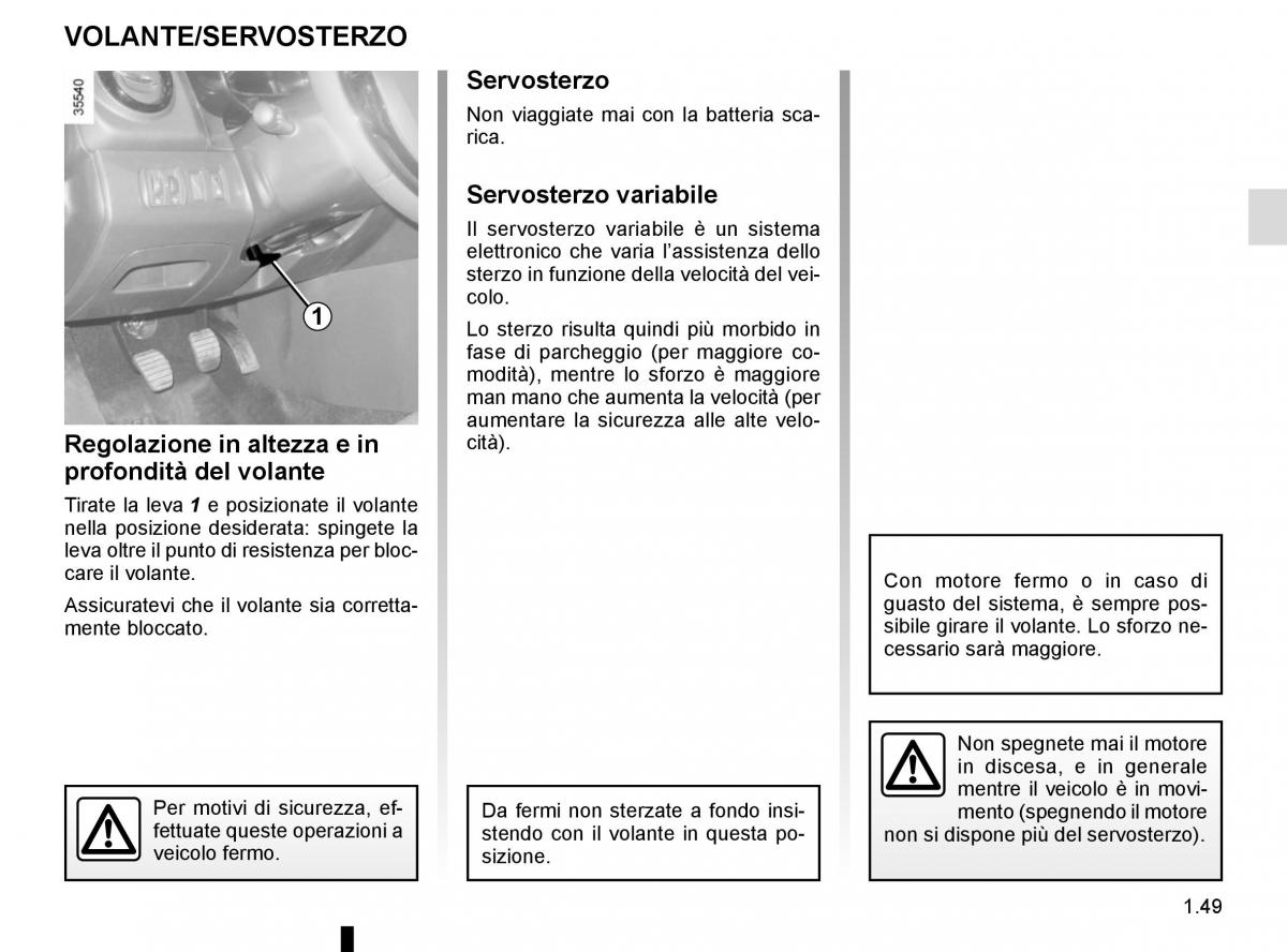 Renault Clio IV 4 manuale del proprietario / page 55