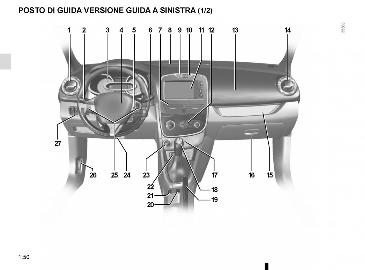 Renault Clio IV 4 manuale del proprietario / page 56