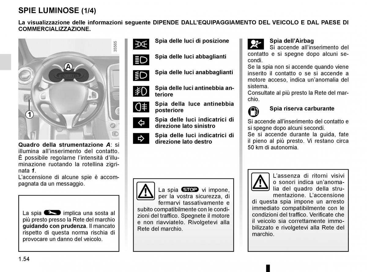 Renault Clio IV 4 manuale del proprietario / page 60