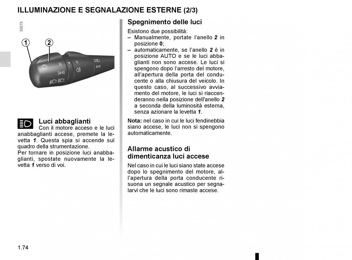 Renault Clio IV 4 manuale del proprietario / page 80