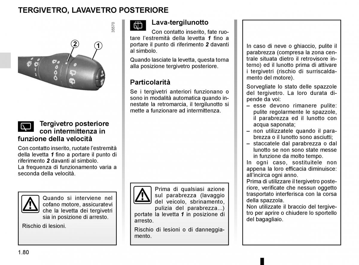 Renault Clio IV 4 manuale del proprietario / page 86