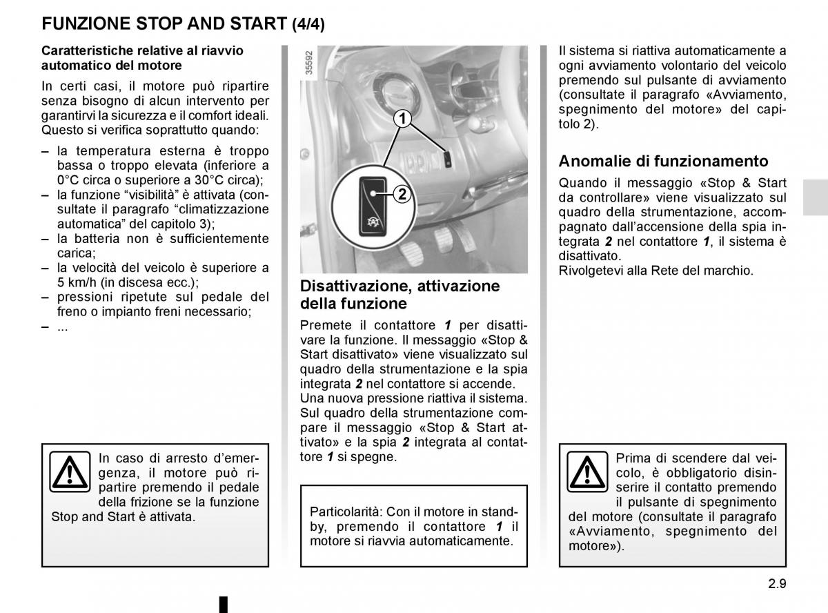 Renault Clio IV 4 manuale del proprietario / page 99