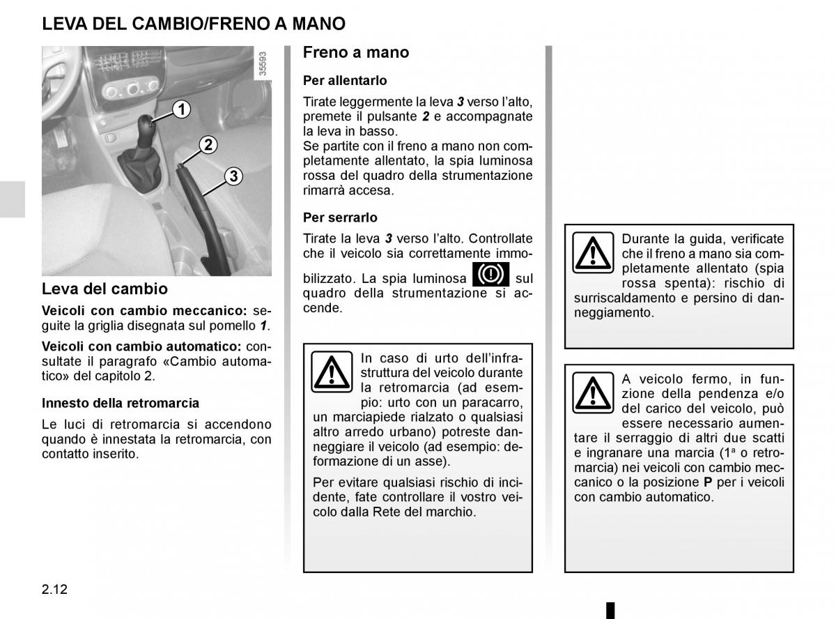 Renault Clio IV 4 manuale del proprietario / page 102