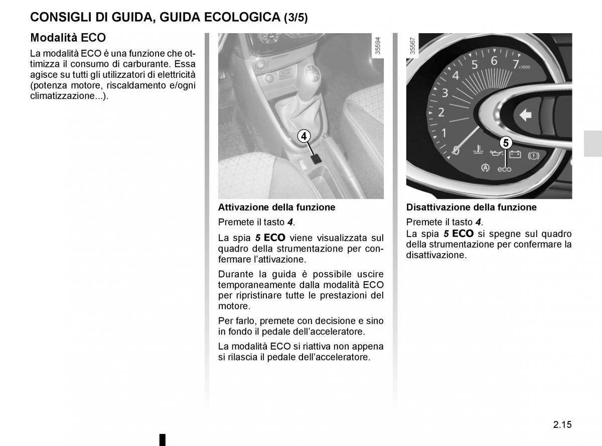 Renault Clio IV 4 manuale del proprietario / page 105